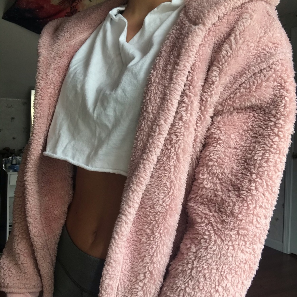 Sherpa cover up jacket